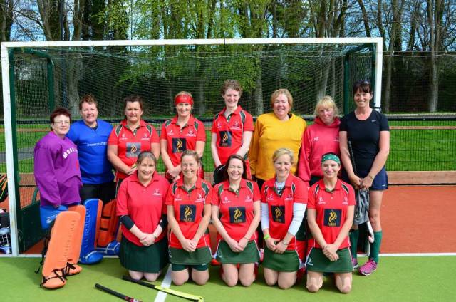 Past and present members of Donaghadee Ladies Hockey Club who took part in Ulster Hockey's Vets Blitz at Stormont last Saturday. Back row (l-r): Janice McVeigh, Siobhan McAdam, Lisa Alexander, Tori Rollo, Carolyn Scott, Alison McNeice, Nicky Banford, Orla Edgar Front row (l-r): Joanne Vennard, Karen Fegan, Lisa Higgins, Kerrie Turtle, Maura Hennessey