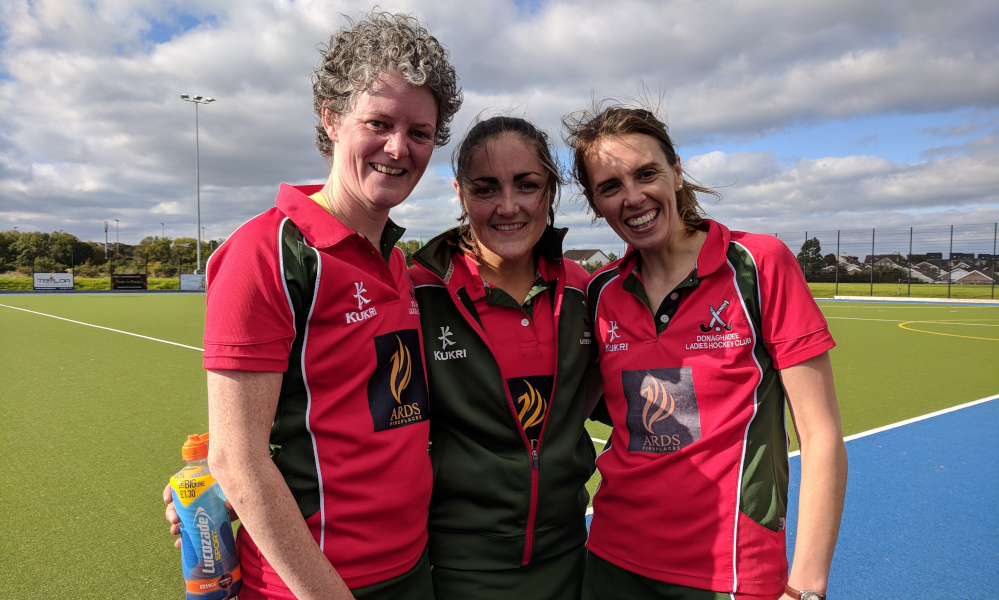 Carolyn, Sarah-Louise and Kerry were on target against Enniskillen