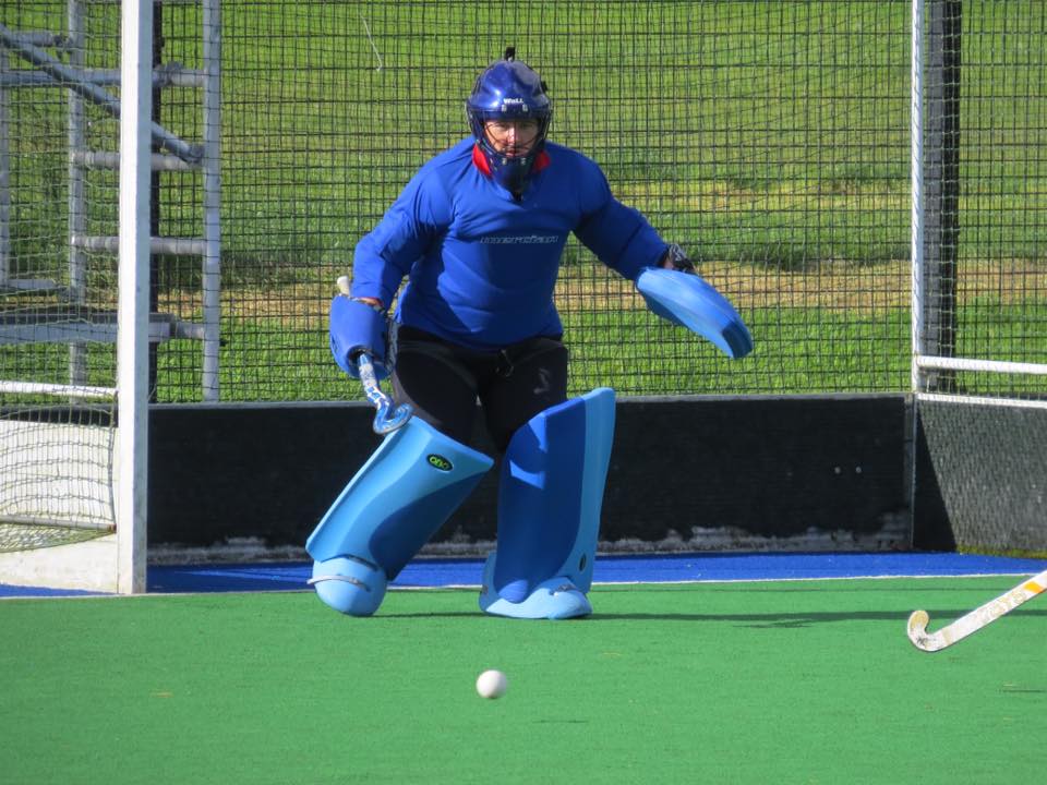 DLHC 1XI keeper Siobhan McAdam made several good saves on Friday night