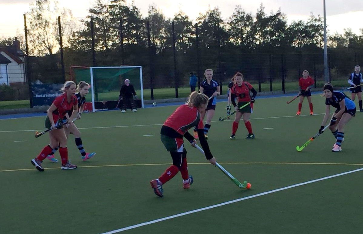 Action from the 2XI's match against Dromore 4XI