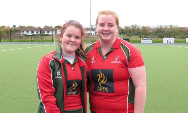 Scorers against Castle: Vicky and Hannah