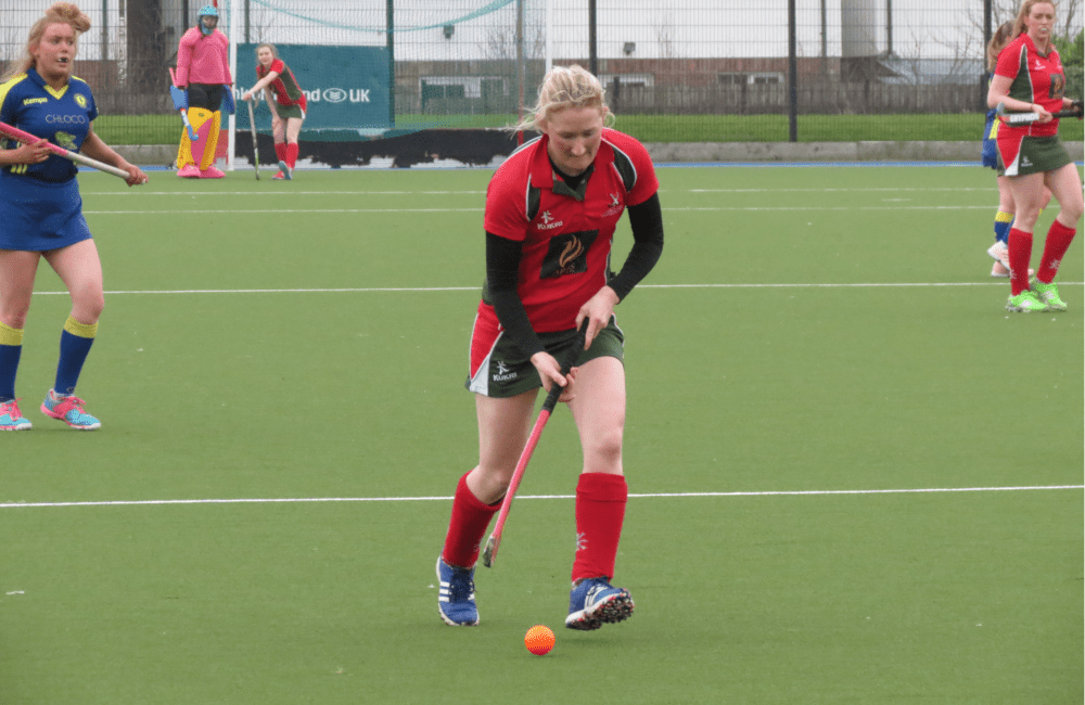 Katie D scored Donaghadee's third against Bangor