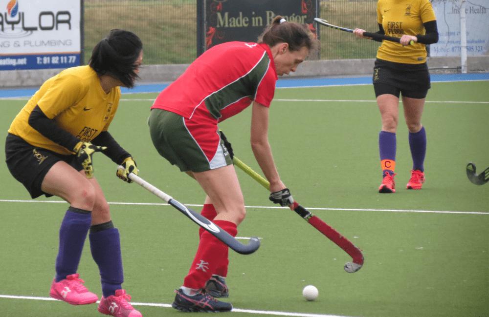 Kerry K got the Dee's goal against Instonians